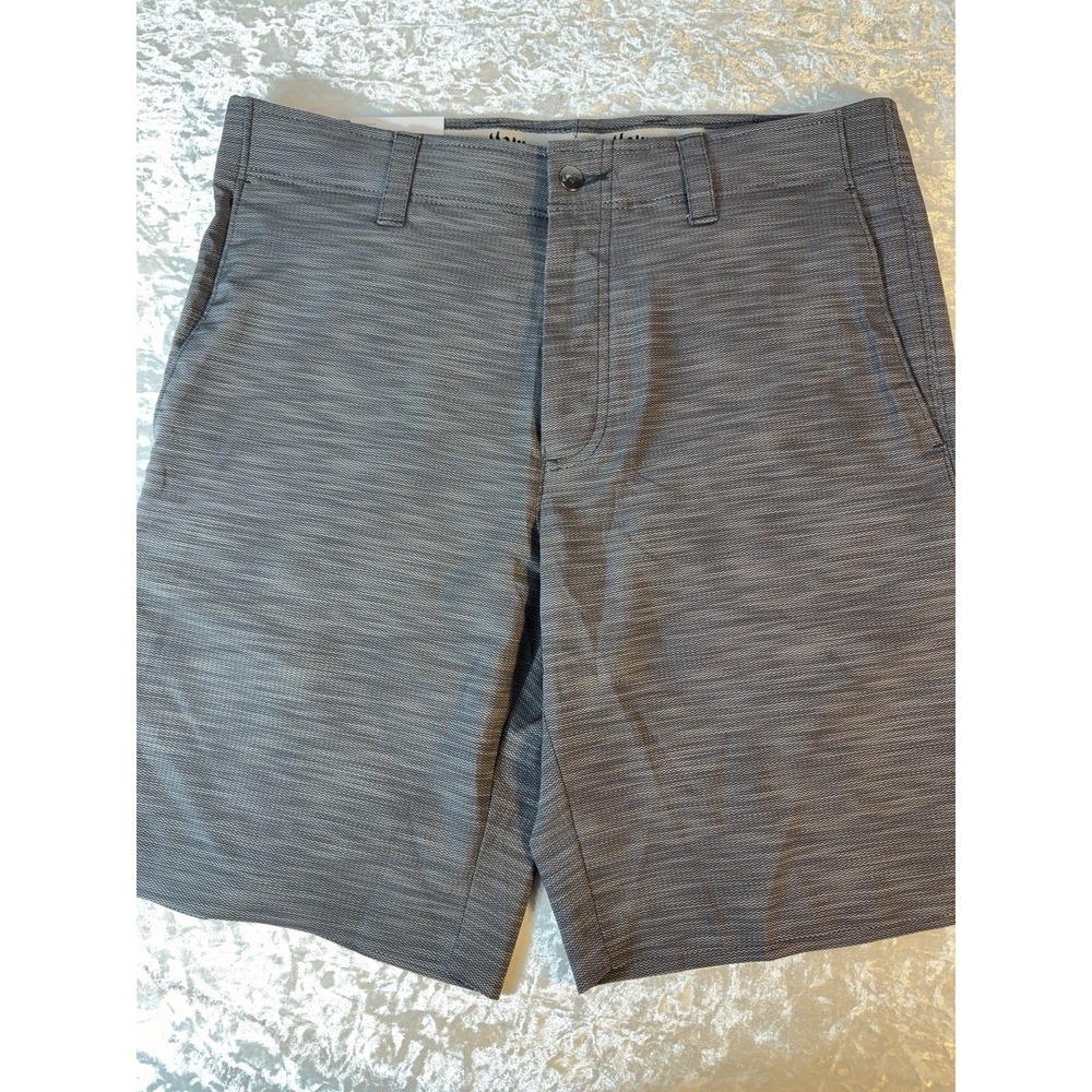 NWT Callaway Golf‎ Performance Stretch Shorts Gray Herringbone Opti-Dri Mens 32